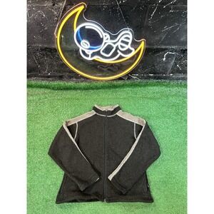 Kuhl Alfpaca Fleece Full Zip Youth Jacket‎ Outdoors Outerwear Dark Gray Size LG